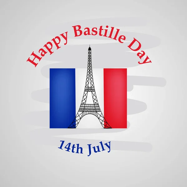 Obrázek Pozadí Pro Francii Bastille Day — Stockový vektor