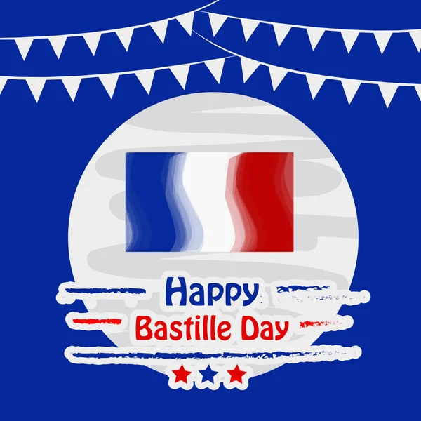 Arka plan illüstrasyon için Fransa Bastille günü