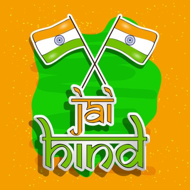 Arka plan illüstrasyon için Hint bağımsızlık günü