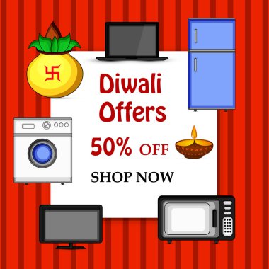 Hindu festivali Diwali arka planının örnekleri