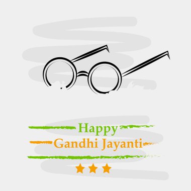 Gandhi Jayanti arka planının örnekleri. Gandi Jayanti, Mohandas Karamchand Gandhi 'nin doğum günü münasebetiyle Hindistan' da düzenlenen ulusal bir festivaldir.