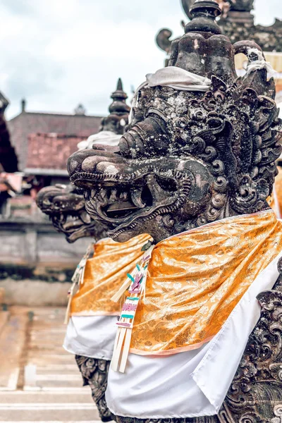 Geleneksel Bali Ubud, Gianyar, Bali Adası Tapınağı. — Stok fotoğraf