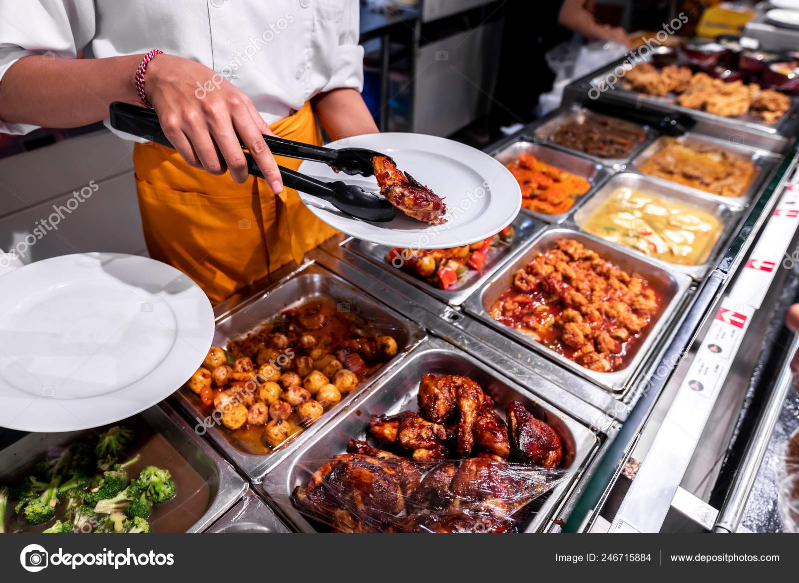 Food Court Shopping Mall Bali Island Indonesia Restaurant Store Indoor
