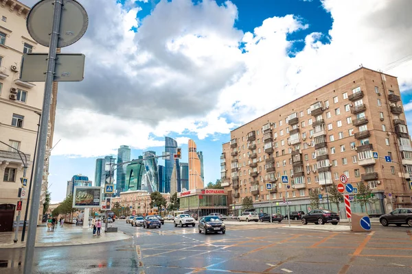 莫斯科，俄罗斯- 2020年7月27日：莫斯科市摩天大楼建筑群. — 图库照片