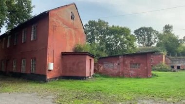 Kaliningrad 'daki 5 numaralı kale. Alman kalesi.