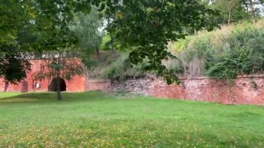 Kaliningrad 'daki 5 numaralı kale. Alman kalesi.