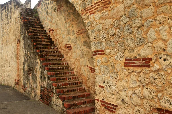 Escalera Piedra Santo Domingo República Dominicana — Foto de Stock