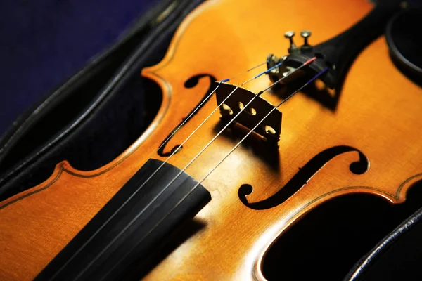 1937 Old Violin Close — Stock Photo, Image