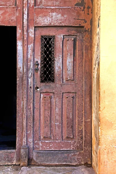 Driewieler Oud Gebouw Uit Havana Cuba — Stockfoto