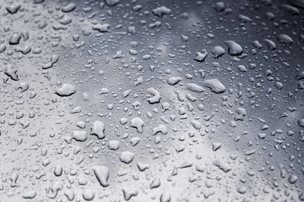 Wet Metal Drops Water Water Texture — Stock Photo, Image