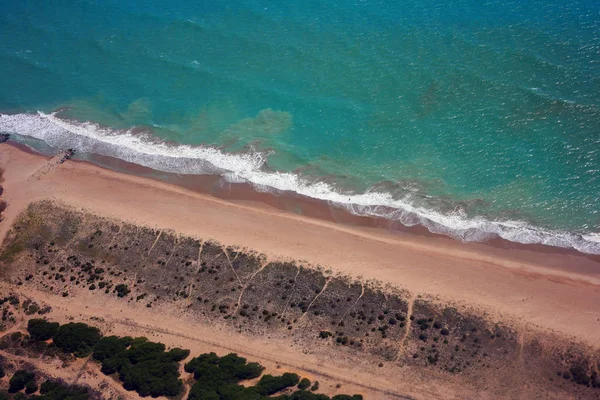 Aerila View Coastline Доминикана — стоковое фото