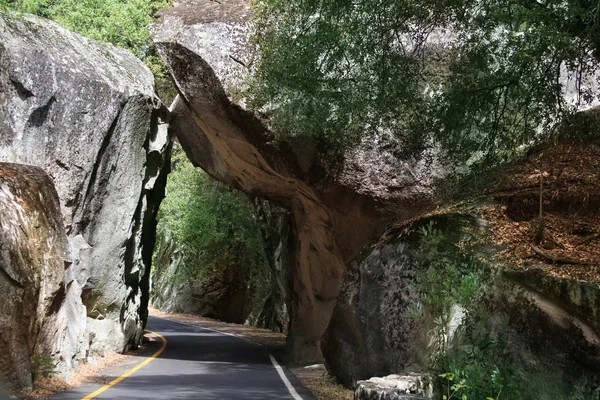 Túnel Rock Grande Arco Pedra Natureza Califórnia — Fotografia de Stock