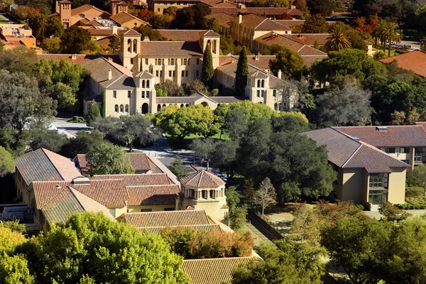 Vista principal Arquitetura na Universidade de Stanford — Fotografia de Stock