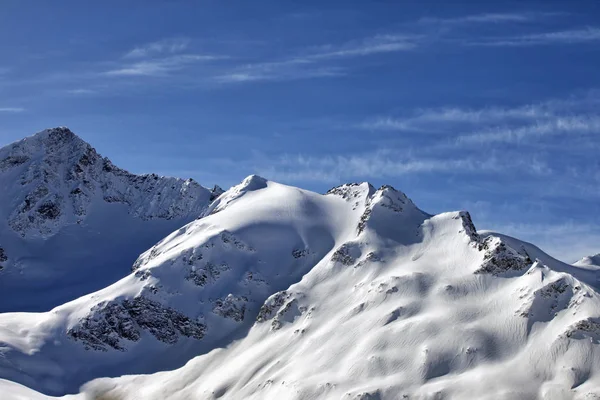 Cáucaso. Vista sobre Elbrus Mount - o ponto mais alto da Europa — Fotografia de Stock