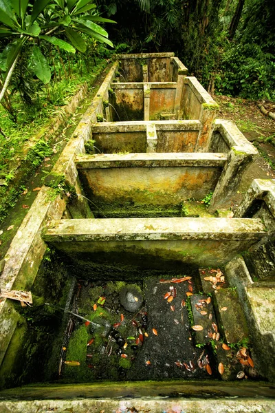 Hagyományos indonéz fürdő, Bali — Stock Fotó