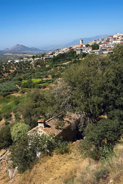 Uitzicht Cogollos Vega Granada — Stockfoto