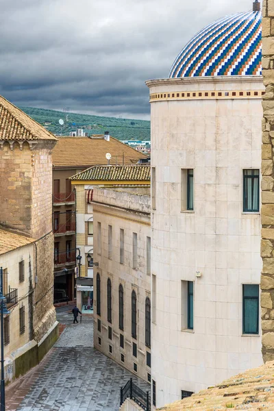 Lucena Straße Und Städtische Kuppel — Stockfoto