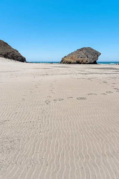 Monsul Beach Cabo Gata National Park Almeria — стоковое фото