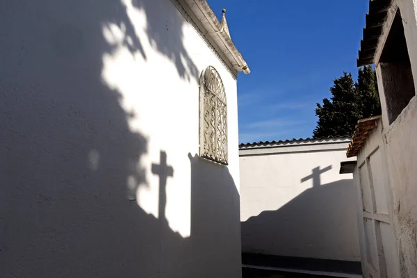 Kruisen Een Christelijke Begraafplaats — Stockfoto