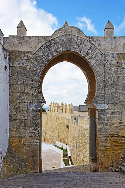 Arab Door Century Medina Sidonia Cadiz — Stock Photo, Image