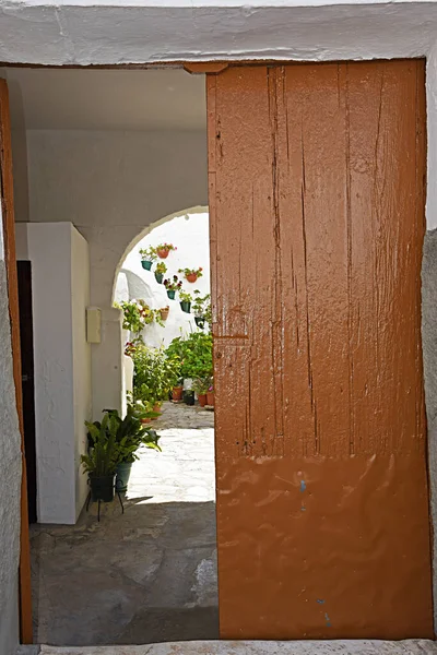 Wejście Patio Andaluzji — Zdjęcie stockowe