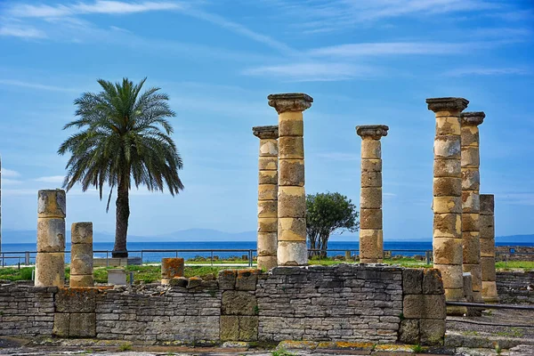 Ruins Roman Baelo Claudia Bolonia Beach Cadiz — Stock Photo, Image