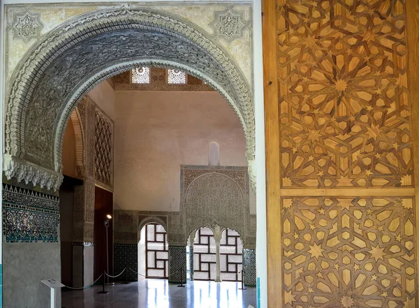 Qubba Árabe Del Palacio Almajarra Granada — Foto de Stock
