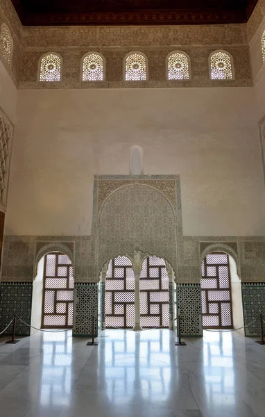 Arab Qubba Pałacu Almajarra Granada — Zdjęcie stockowe