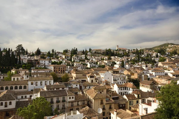 Das Albaicín Viertel Von Granada — Stockfoto