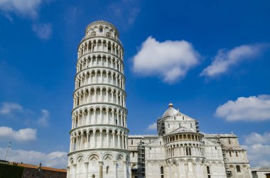 Pisa kulesinin manzarası