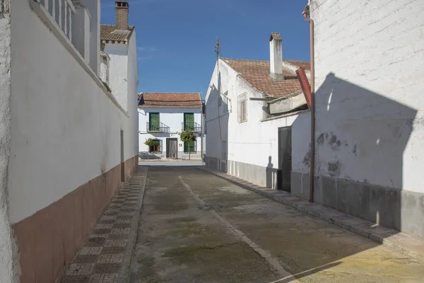 Valderrubio Street Province Granada — Stock Photo, Image