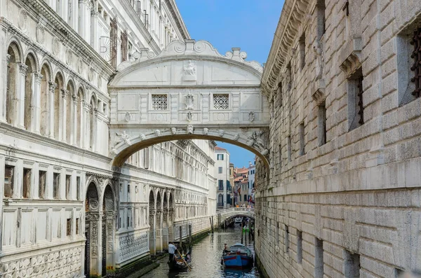 Puente Los Suspiros Venecia — Foto de Stock