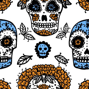 Gün ölü desen vektör çizim