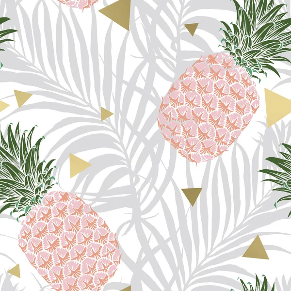 Ananas arka plan vektör Illustration