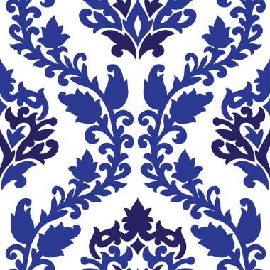 Fantezi çiçekli kusursuz desen, doğal duvar kağıdı, çiçek desenli kıvrım çizimi. Paisley el çizimi elementler. Ev dekoru.