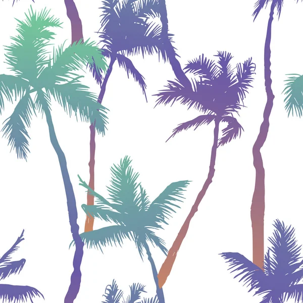 Illustration Vectorielle Des Palmiers — Image vectorielle