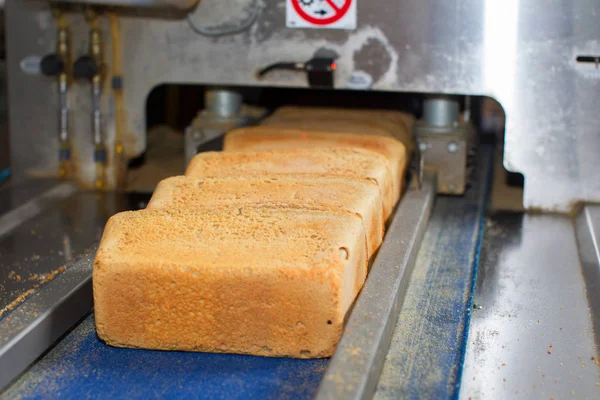 Industrial bread production line