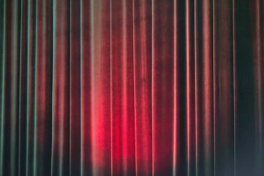 Kadife bardo arka plan. Tiyatro perdeler