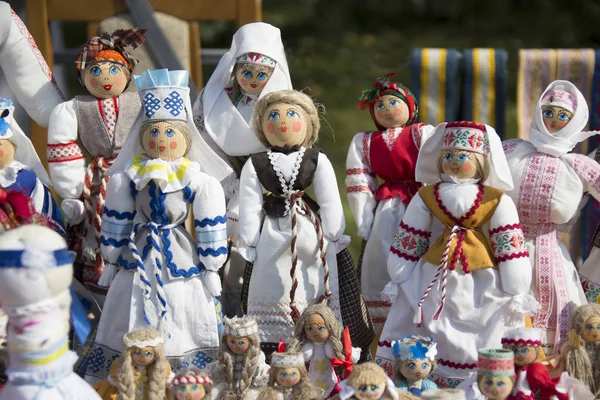 Białoruski Lalka Krajowych Rag Zabawki — Zdjęcie stockowe