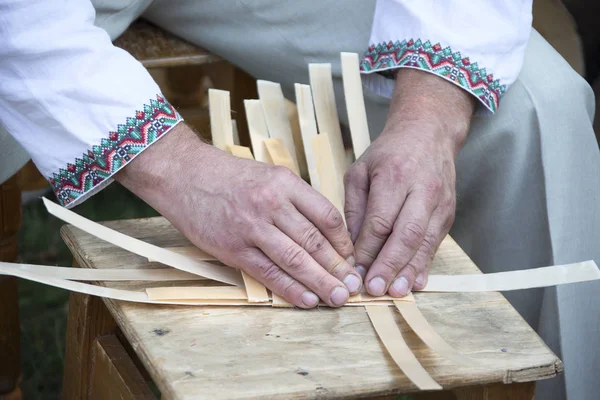 Berkenschors Volkskunst — Stockfoto