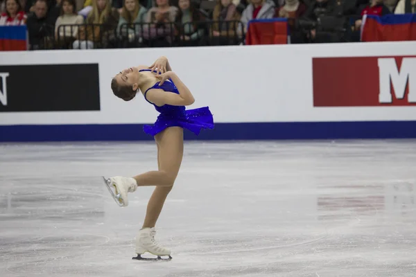 벨로루시의 민스크 2019 민스크 경기장입니다 스케이팅 Championship Figure 스케이팅 Alexia — 스톡 사진