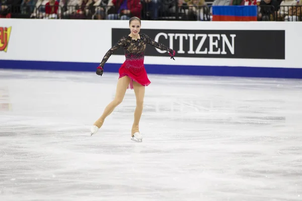 Bielorussia Minsk Gennaio 2019 Minsk Arena Campionato Europeo Pattinaggio Figura — Foto Stock