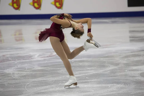 Bielorussia Minsk Ice Arena Gennaio 2019 Campionato Europeo Pattinaggio Figura — Foto Stock