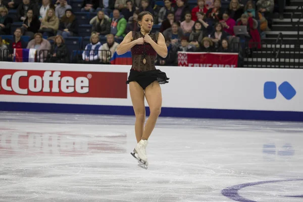 ベラルーシ ミンスク アイス アリーナ 2019 欧州フィギュア スケート Championship German フィギュア — ストック写真