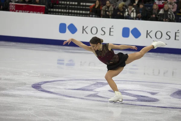 ベラルーシ ミンスク アイス アリーナ 2019 欧州フィギュア スケート Championship German フィギュア — ストック写真