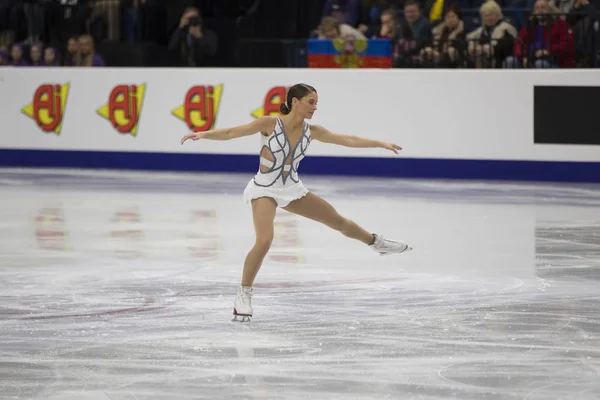 Belarus Minsk Ice Arena 2019 Avrupa Artistik Patinaj Championship British — Stok fotoğraf