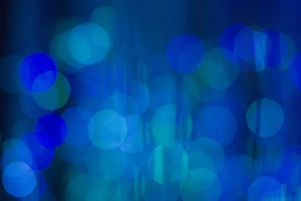 Blau Gestreifter Bokeh Hintergrund Mit Flecken — Stockfoto