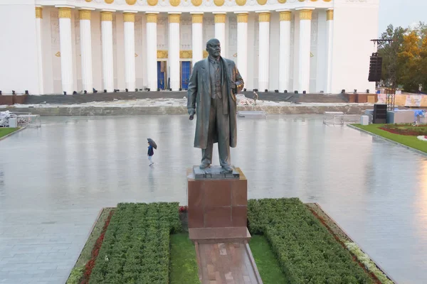Russia Mosca Luglio 2018 Vdnh Monumento Lenin — Foto Stock