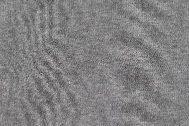 Gri örme kumaş closeup doku