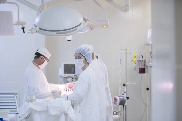 City Gomel Belarus June 2017 City Hospital Doctors Operating Room — Stock Photo, Image